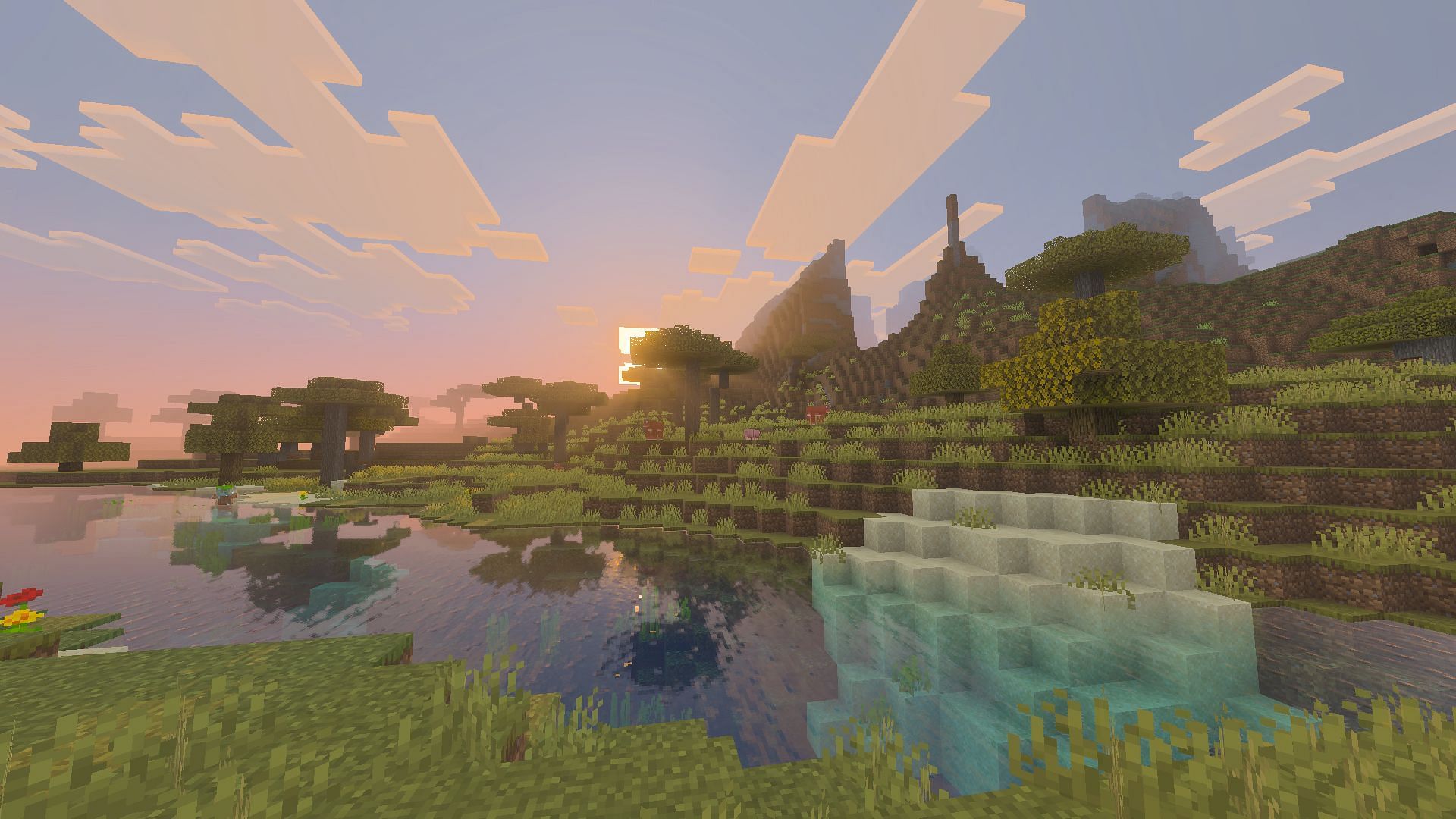 Download the Minecraft Bedrock 1.21.100.24 beta and preview from the game library (Image via Sportskeeda Gaming || Mojang Studios)